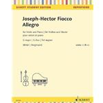 Allegro in G Major Violin and Piano – Schott Student Edition