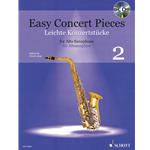 Easy Concert Pieces Book 2 23 Pieces from 6 Centuries Alto Saxophone and Piano