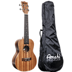 Amahi UK120TW Ukulele, Tenor Select Mahogany
