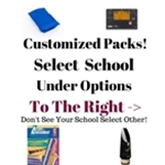 Alto Sax Accessory Package Middle School