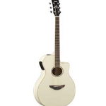 Yamaha APX600VW Vintage White Thin-line Acoustic Electric Guitar