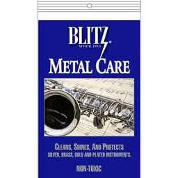 Blitz Metal Care Instrument Polishing Cloth BL303