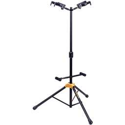 Hercules GS422BPLUS AutoGrip Double Guitar Stand with Foldable Backrest