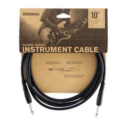 D'Addario 10' Instrument Cable - PW-CGT-10