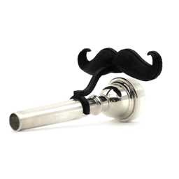 The Original Clip-On Mustache for Trumpet Mouthpieces