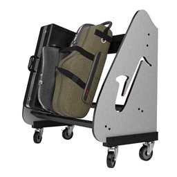 The Band Room™ Mobile Saxophone Case Rack by A&S Crafted Products