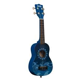 Kala UK-DEEPBLUE Deep Blue Ukadelic Soprano Ukulele