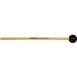 Malletech OR65R Orchestral 1” Black Ball-Rattan Glockenspiel Mallets