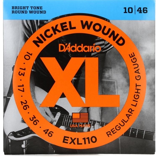 D'Addario EXL110 Electric Light  110