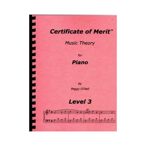 Certificate of Merit Theory Level 3