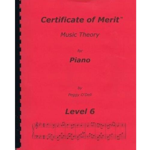 Certificate of Merit Theory Level 6
