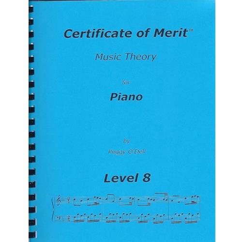 Certificate of Merit Theory Level 8