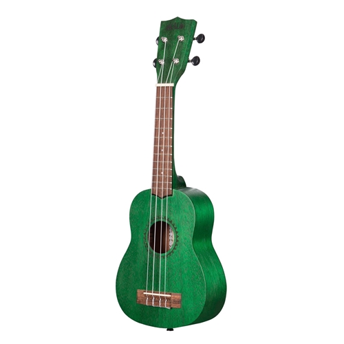 Kala KA-MRT-GRN-S Green Stained Meranti Soprano