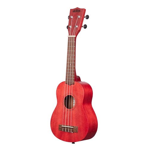 Kala KA-MRT-RED-S Red Stained Meranti Soprano