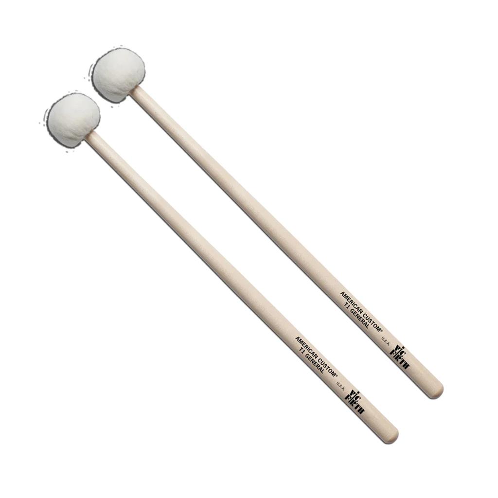 Vic Firth T1 - American Custom Timpani Mallets - Medium Felt Head