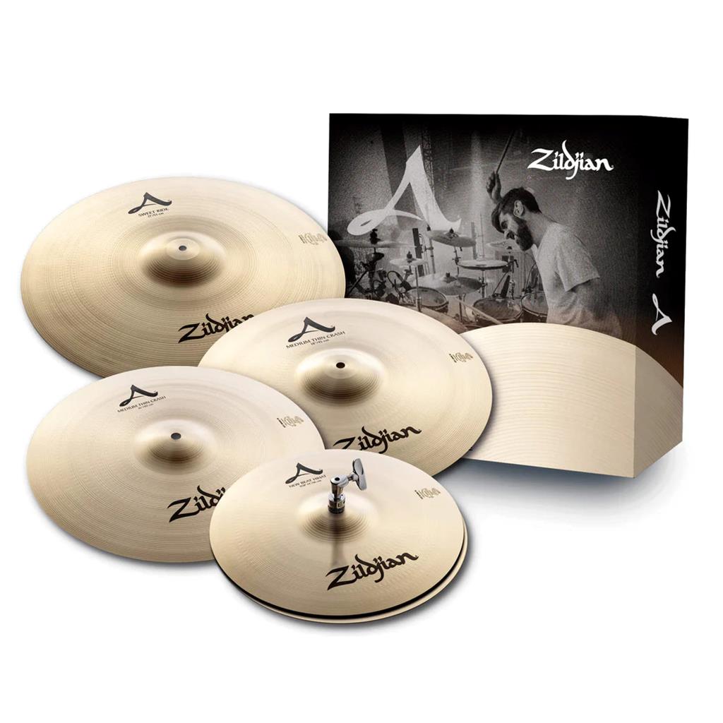 Zildjian A Series 391 Box Set - 14/16/18/21" Sweet Ride Cymbal Pack