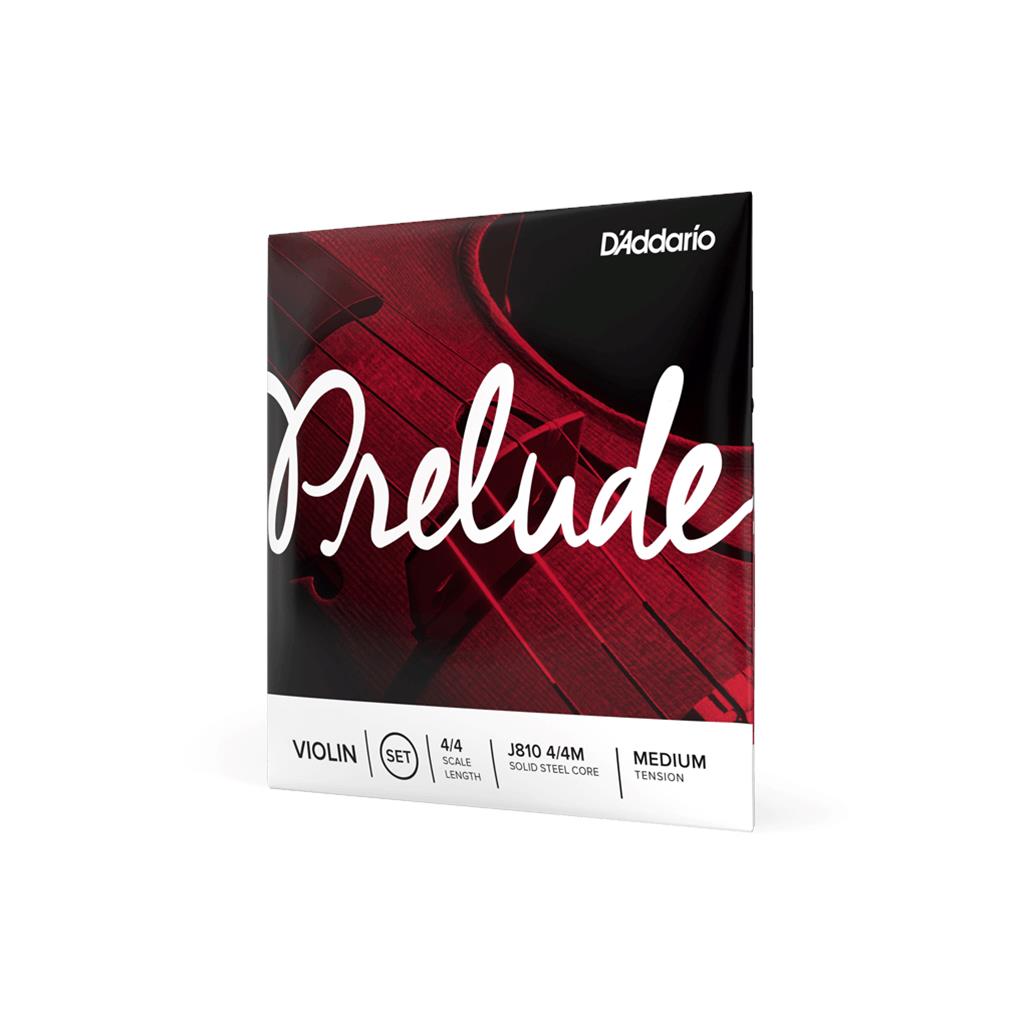 D'Addario Prelude 4/4 Violin String Set, Bulk of 10 (J81044MB10)