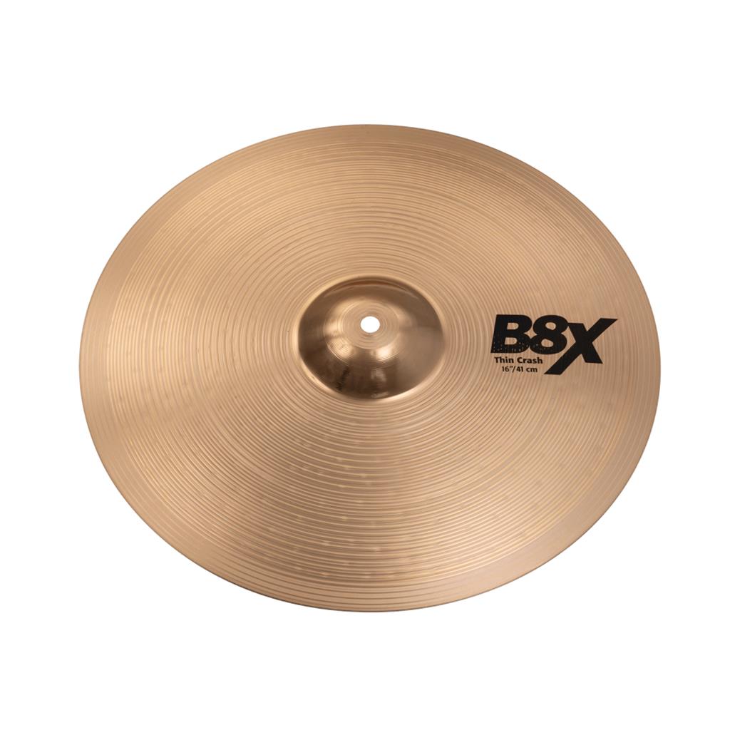 Sabian 16" B8X Thin Crash Cymbal (41606X)