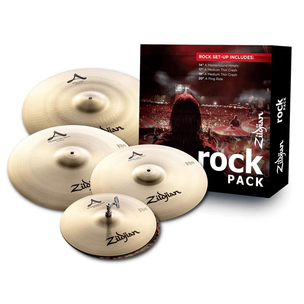 Zildjian A Zildjian Rock Cymbal Pack (A0801R)