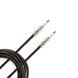 D'Addario PW-BG-20BK Custom Series Braided Instrument Cable, Black, 20'