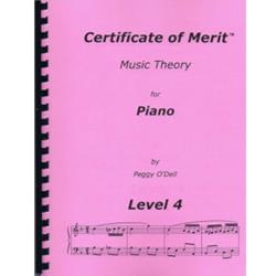 Certificate of Merit Theory Level 4