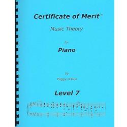 Certificate of Merit Theory Level 7