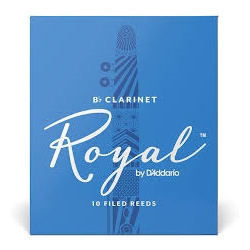 Rico Royal Bb Clarinet Reeds Box of 10