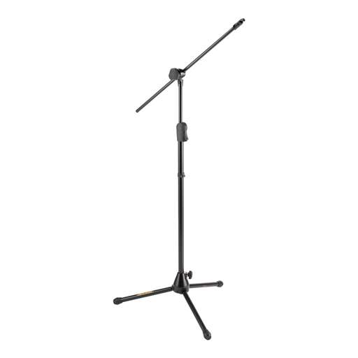 Hercules MS533B EZ Clutch Tripod Microphone Stand with Hideaway 2-in-1 Boom & EZ Microphone Clip